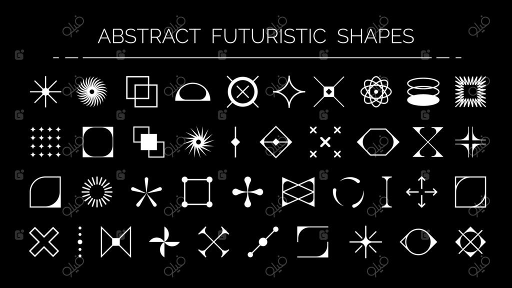 اشکال انتزاعی و هندسی در سبک بروتالیسم