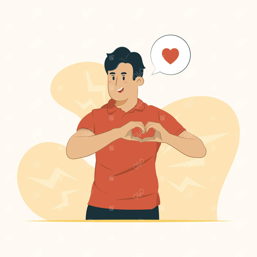 طرح مفهومی پرشور: تصویرسازی حالت‌های مردانه