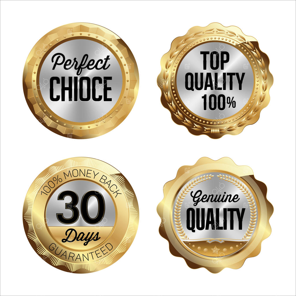 نشان‌های طلا و نقره.