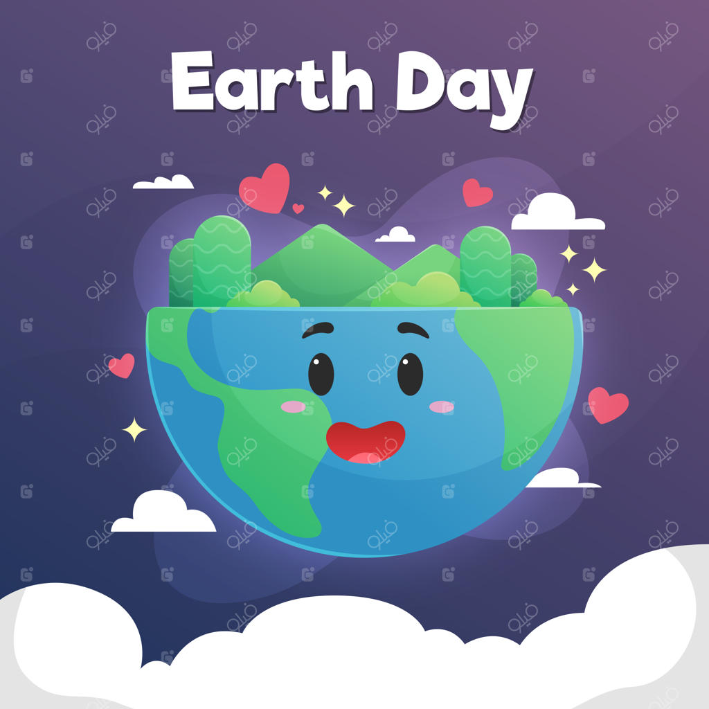 تصویرسازی وکتور برای روز زمین