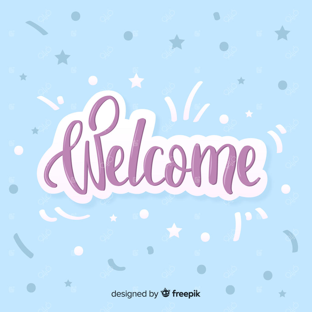 پس‌زمینه خوش‌آمدگویی