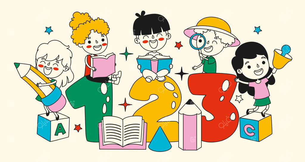 طرح خطی کارتونی دستی