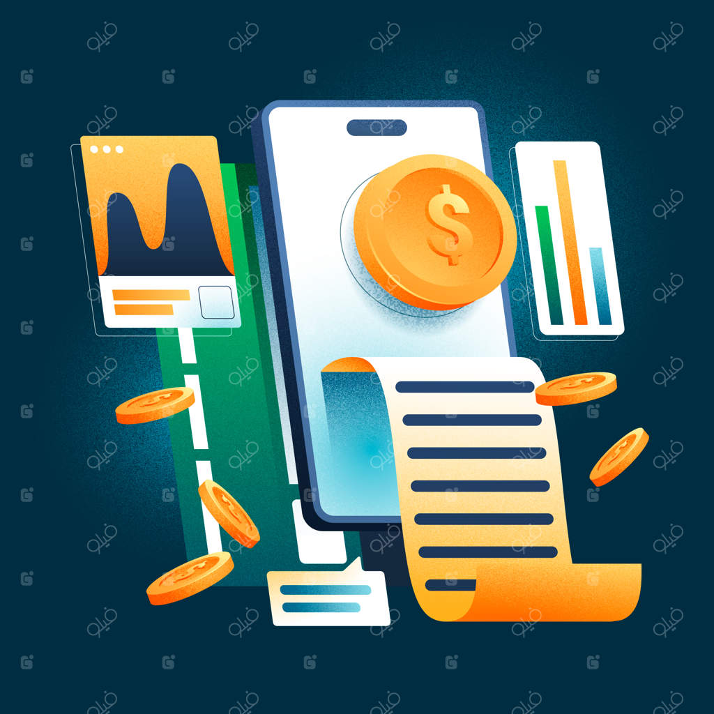 تصویرسازی تدریجی پول