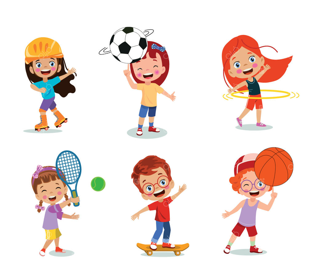 تصویرسازی از دانش‌آموزان در حالت‌های مختلف