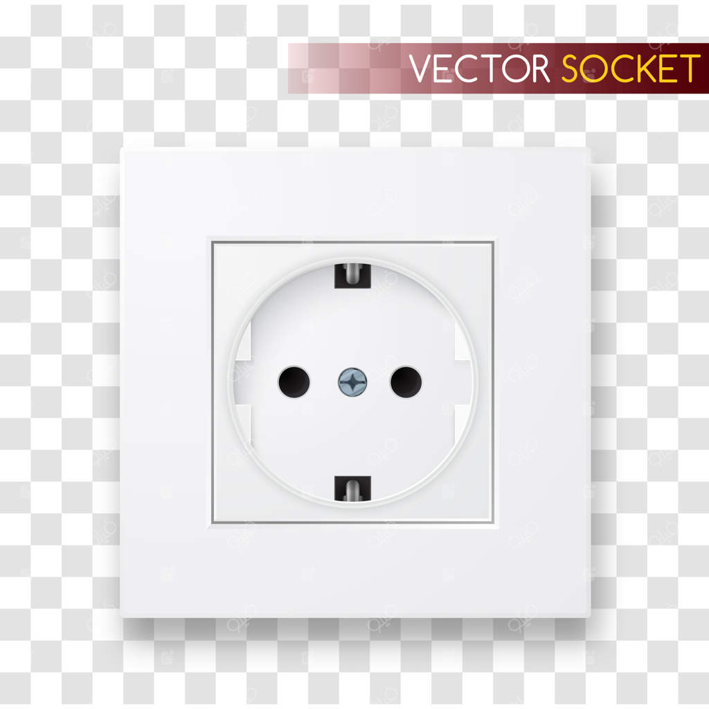 تصویر واقعی پریز برق.