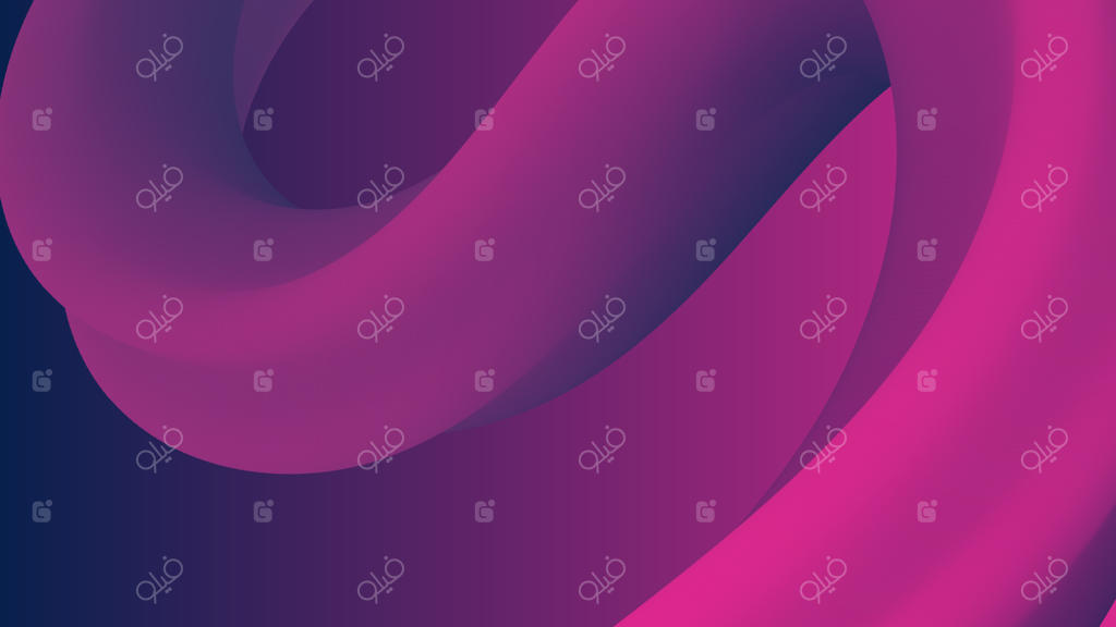 پس‌زمینه انتزاعی موج قرمز سیال با گرادینت، ترکیب‌بندی هندسی دو رنگ با جریان سه‌بعدی