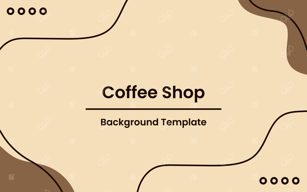 پس‌زمینه دستی نوشیدنی قهوه - وکتور رایگان