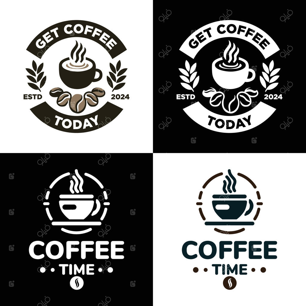 تصاویر لوگوی قهوه