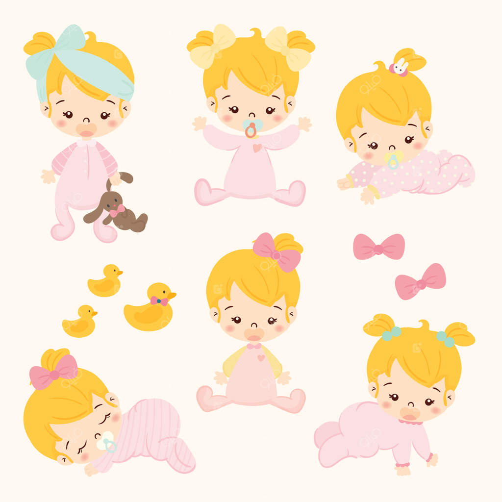 مجموعه‌ای از نوزادان بامزه