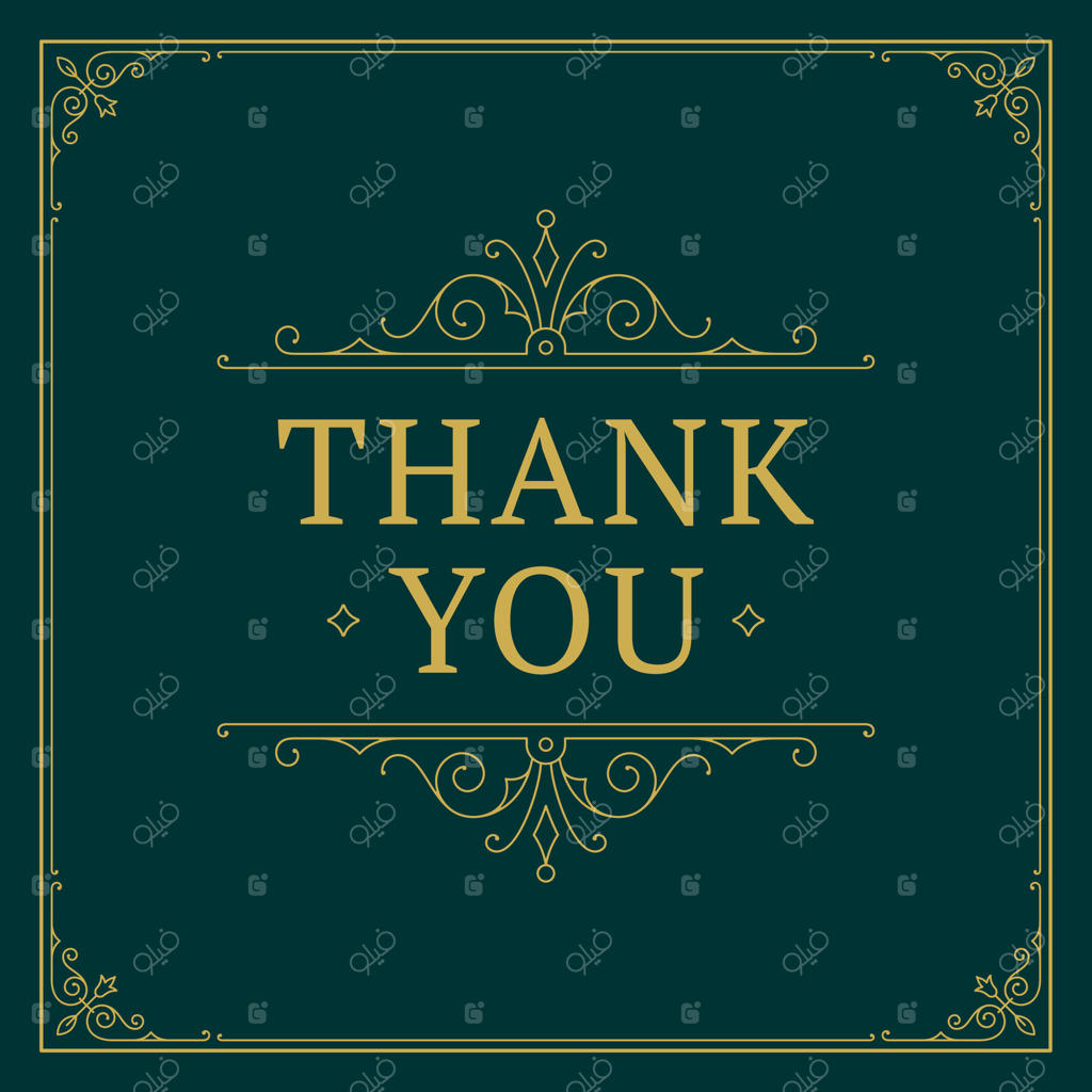 کارت مجلل وینتیج با قاب سلطنتی و طرح خطی سبز تیره