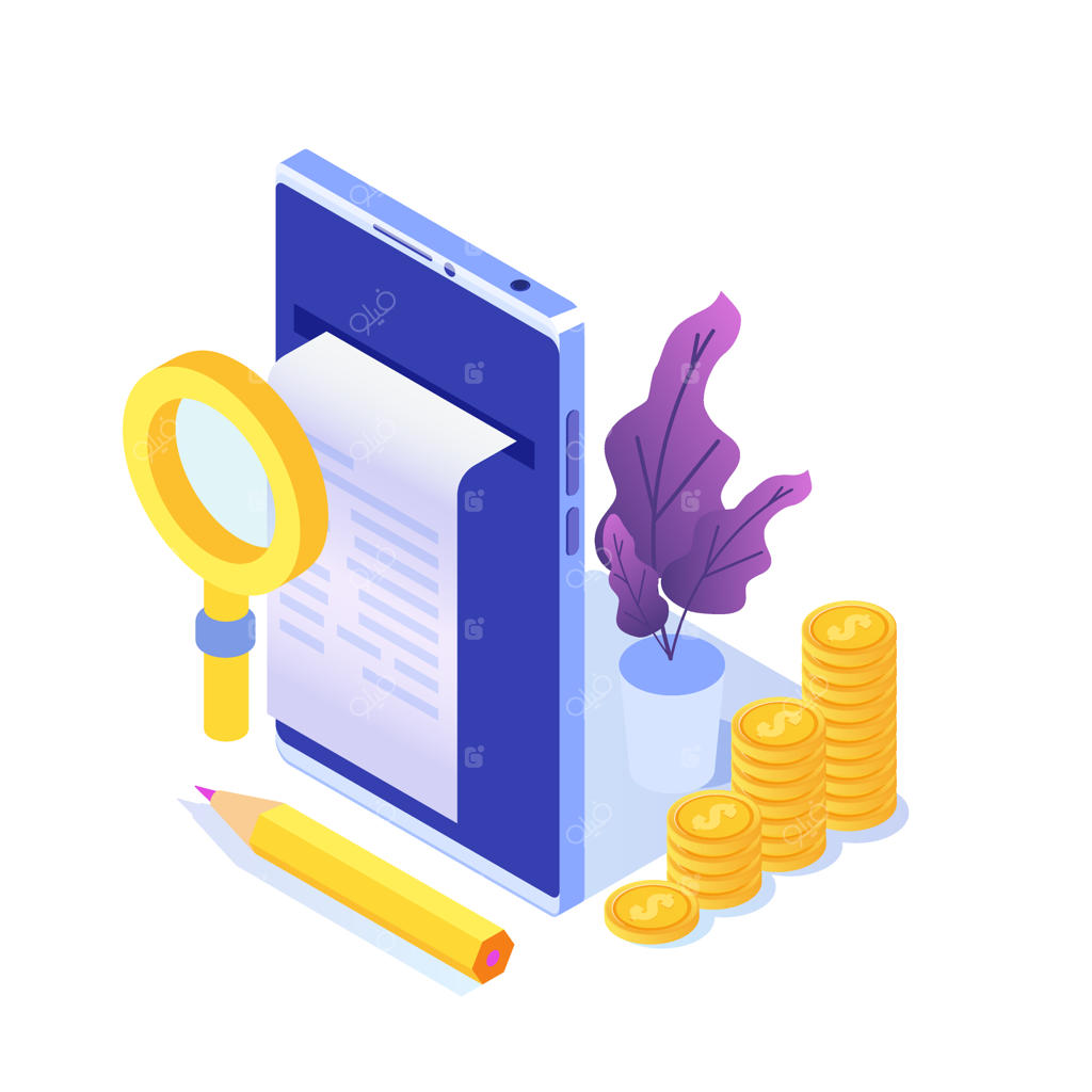 صورتحساب دیجیتال، رسید الکترونیکی یا فاکتور ایزومتریک. خرید آنلاین.