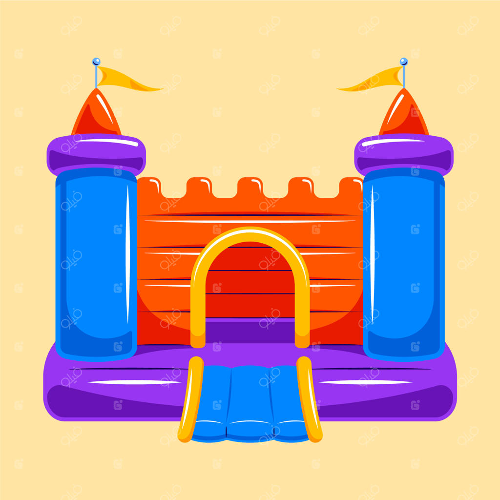 تصویرسازی دستی خانه بادی