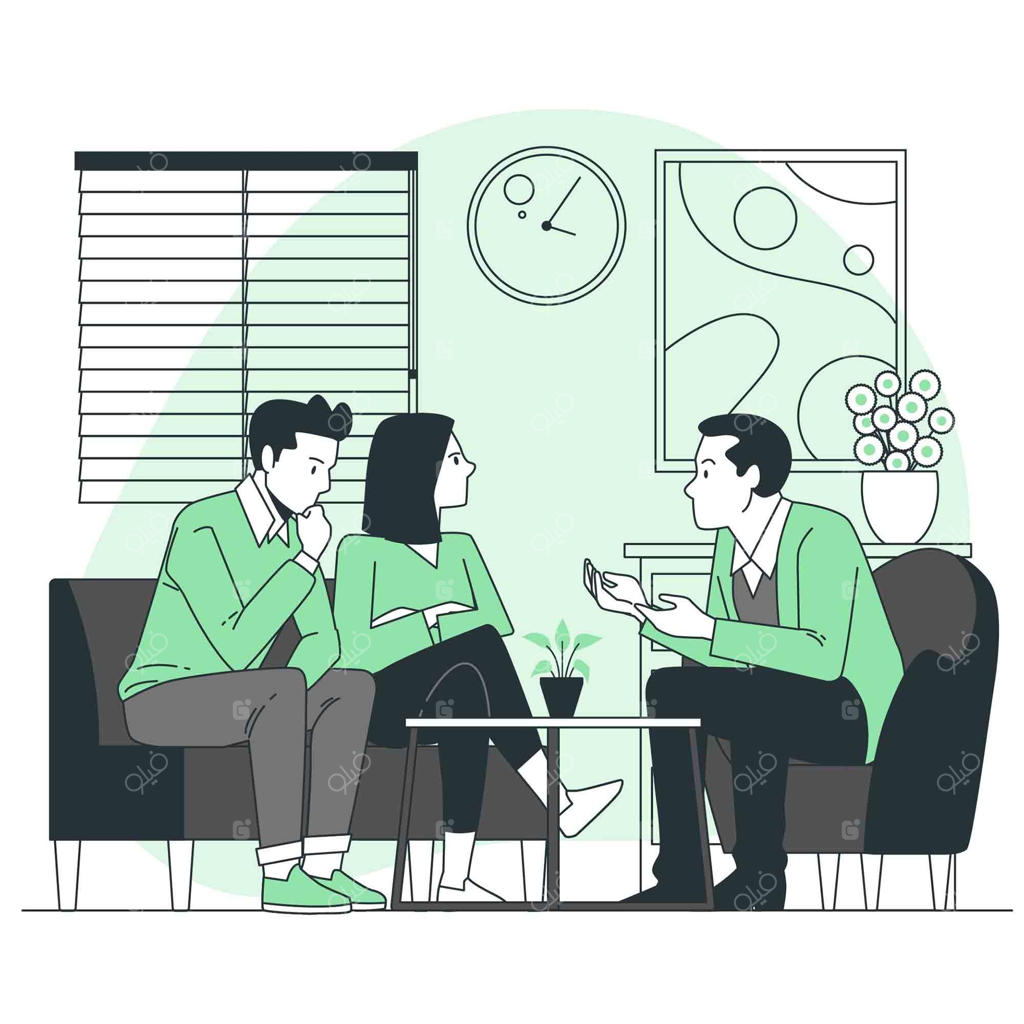 تصویر مفهومی مشاوره ازدواج