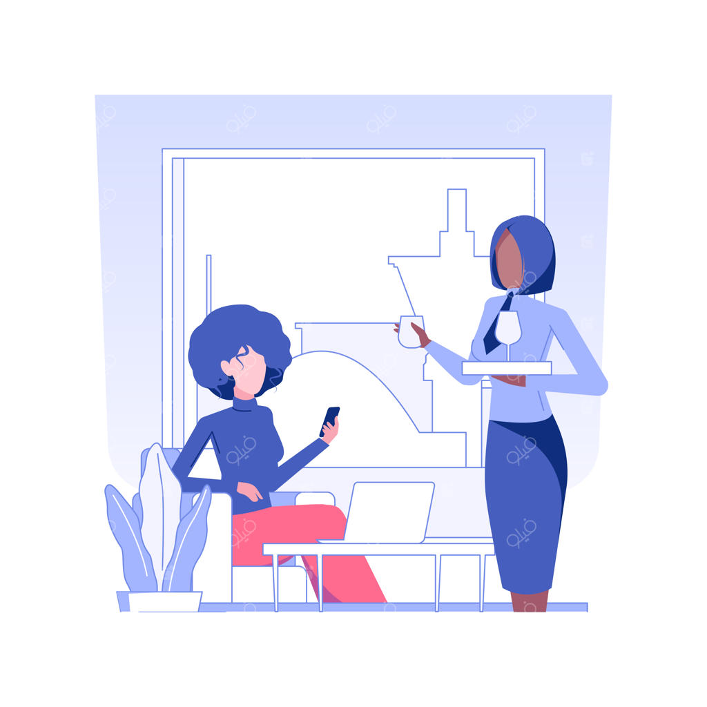 تصویر مفهومی سالن تجاری