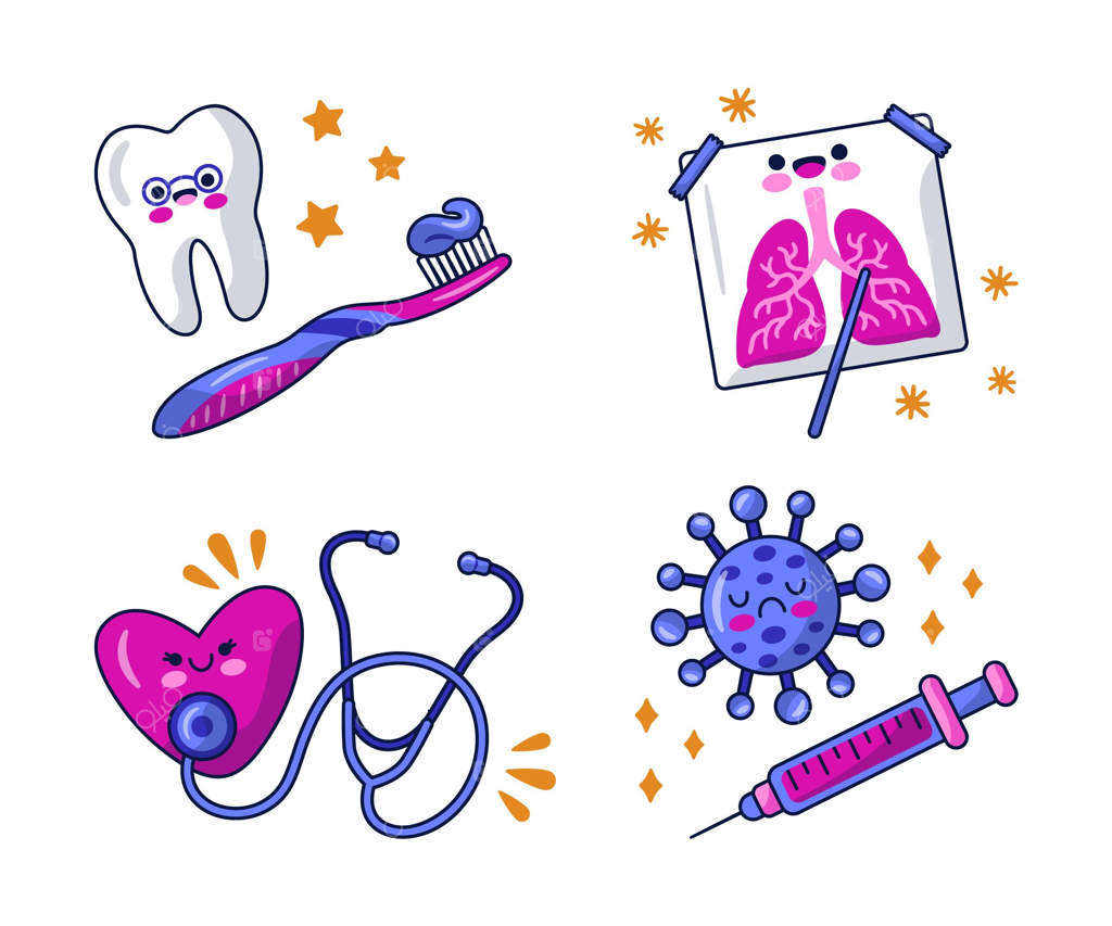 مجموعه طراحی برچسب‌های پزشکی