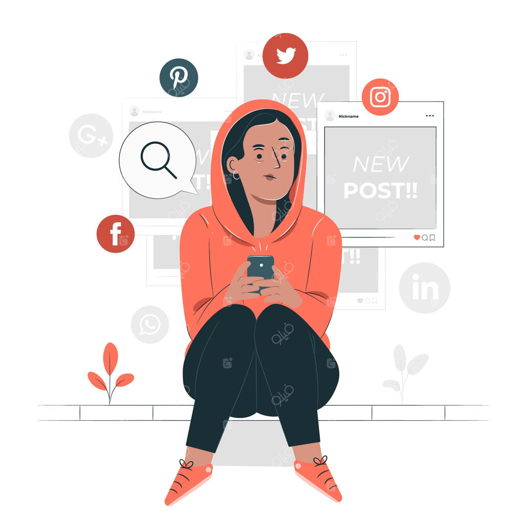 تصویرسازی مفهوم فومو