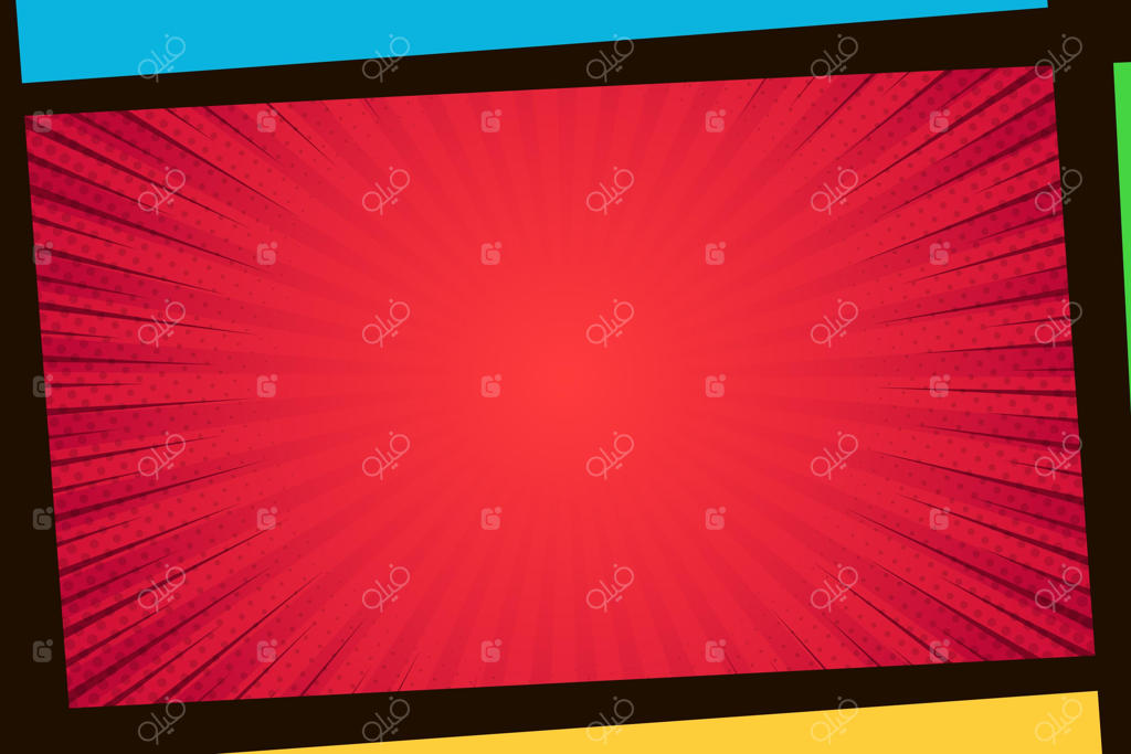 پس‌زمینه سبک کمیک