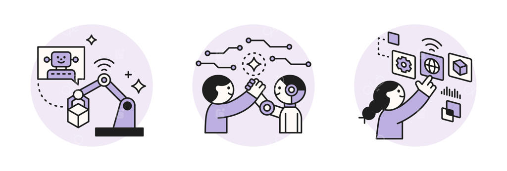 عصر هوش مصنوعی: همگرایی تکنولوژی و تجارت با همکاری انسان و ربات در تحلیل داده‌ها