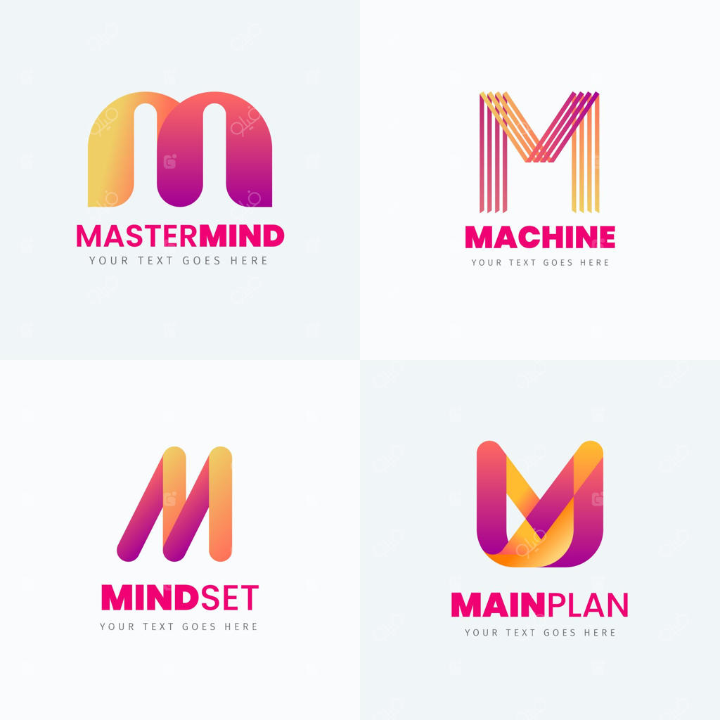 مجموعه لوگوهای M