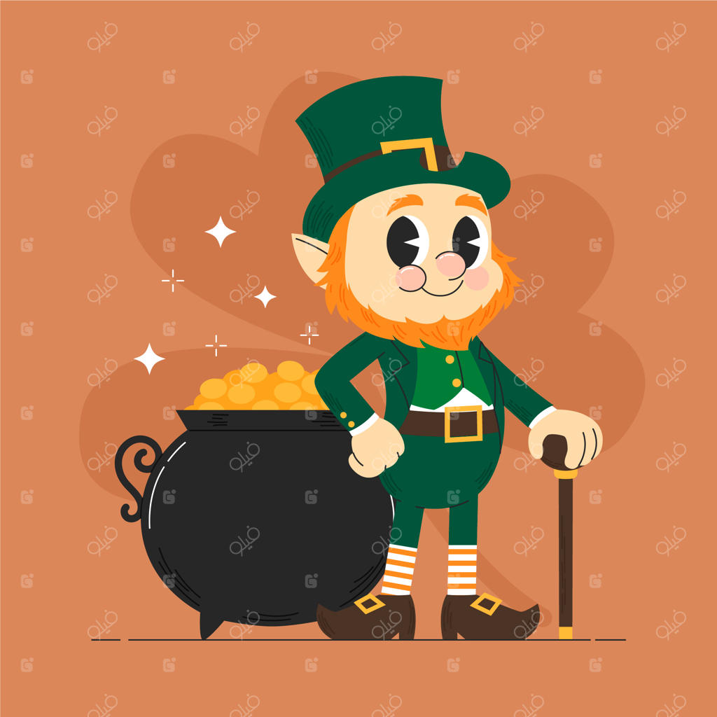 تصویر کارتونی لپرکان