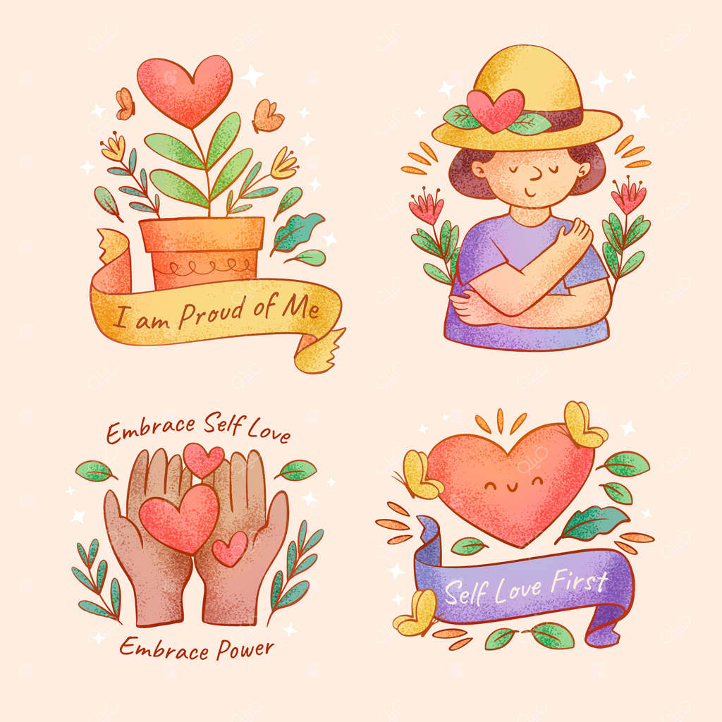 مجموعه استیکرهای عاشقانه دست‌ساز