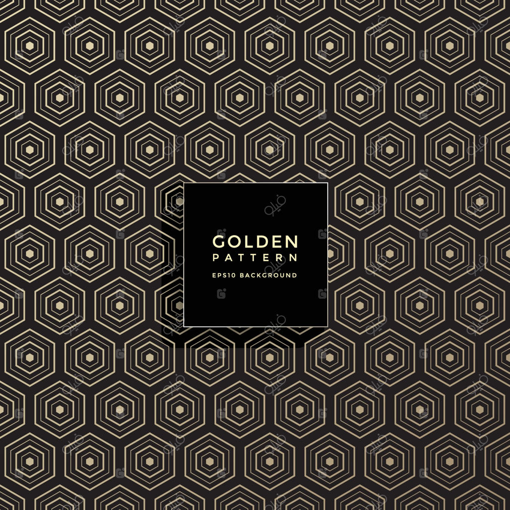 الگوی هندسی طلایی لوکس، پس‌زمینه‌ الگوی انتزاعی