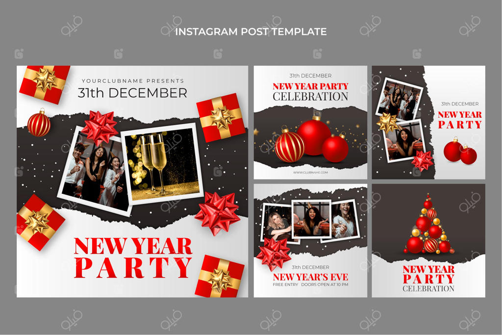 مجموعه پست‌های واقعی برای سال نو در اینستاگرام