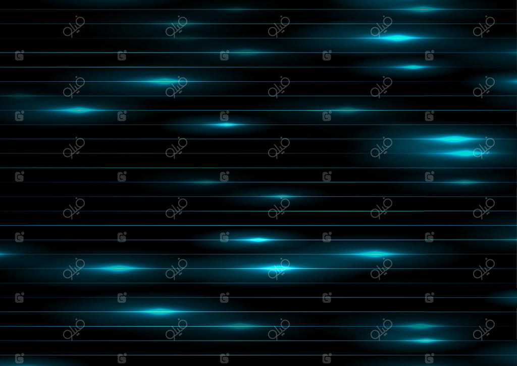 پس‌زمینه نوارهای آبی انتزاعی برای پروژه‌های طراحی، وکتور حرفه‌ای