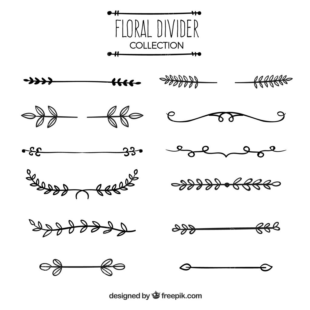 مجموعه‌ای از سیلوئت‌های زیبا و کلاسیک زیورآلات