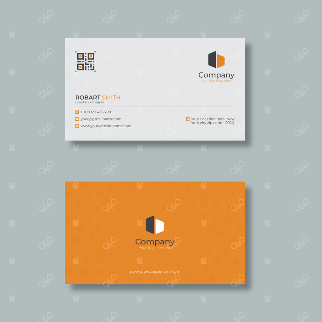 طراحی کارت ویزیت شرکتی مینیمال