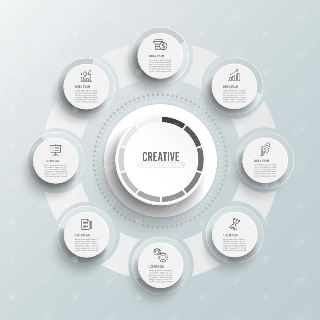 قالب اینفوگرافیک