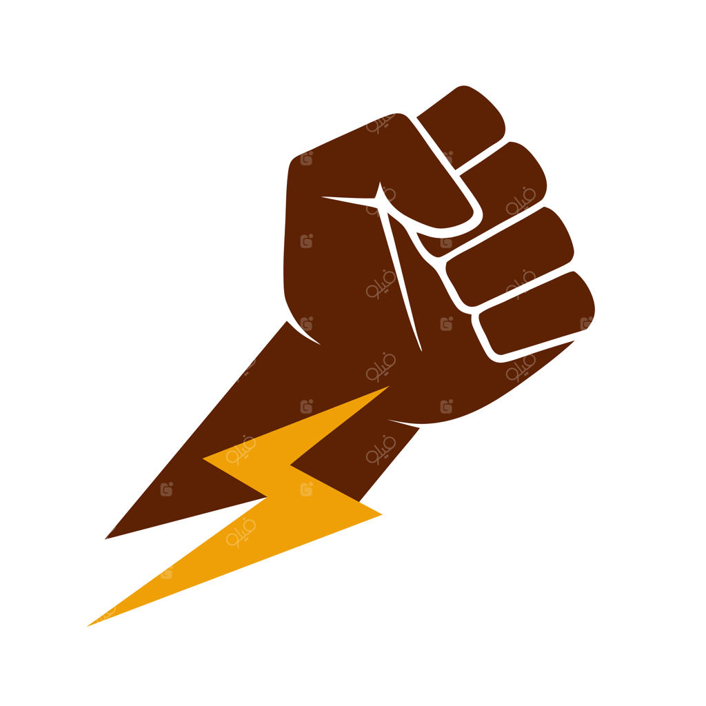 مشت گره‌کرده و رعد و برق؛ نماد اعتراض و لوگوی باشگاه ورزشی