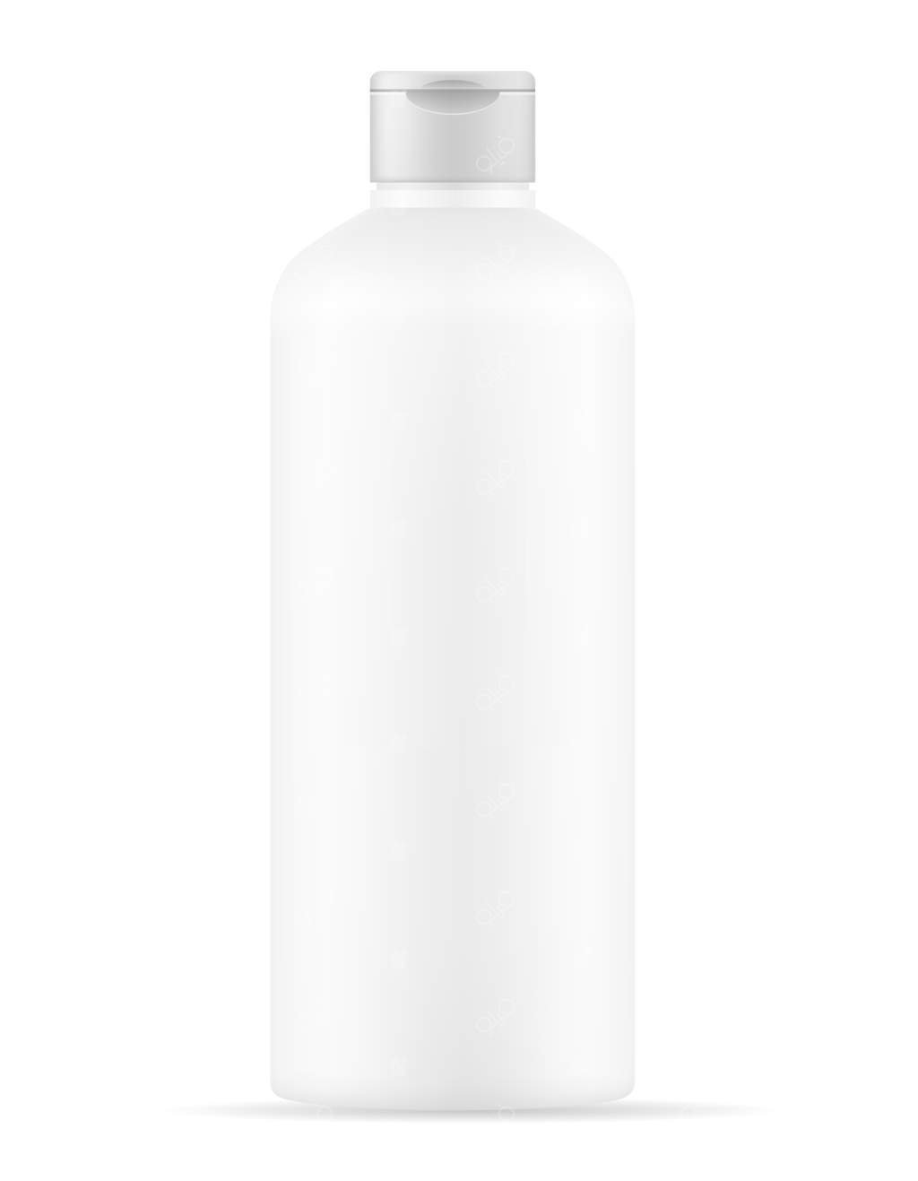 شامپو در بطری پلاستیکی برای شستشوی مو - پترن خالی