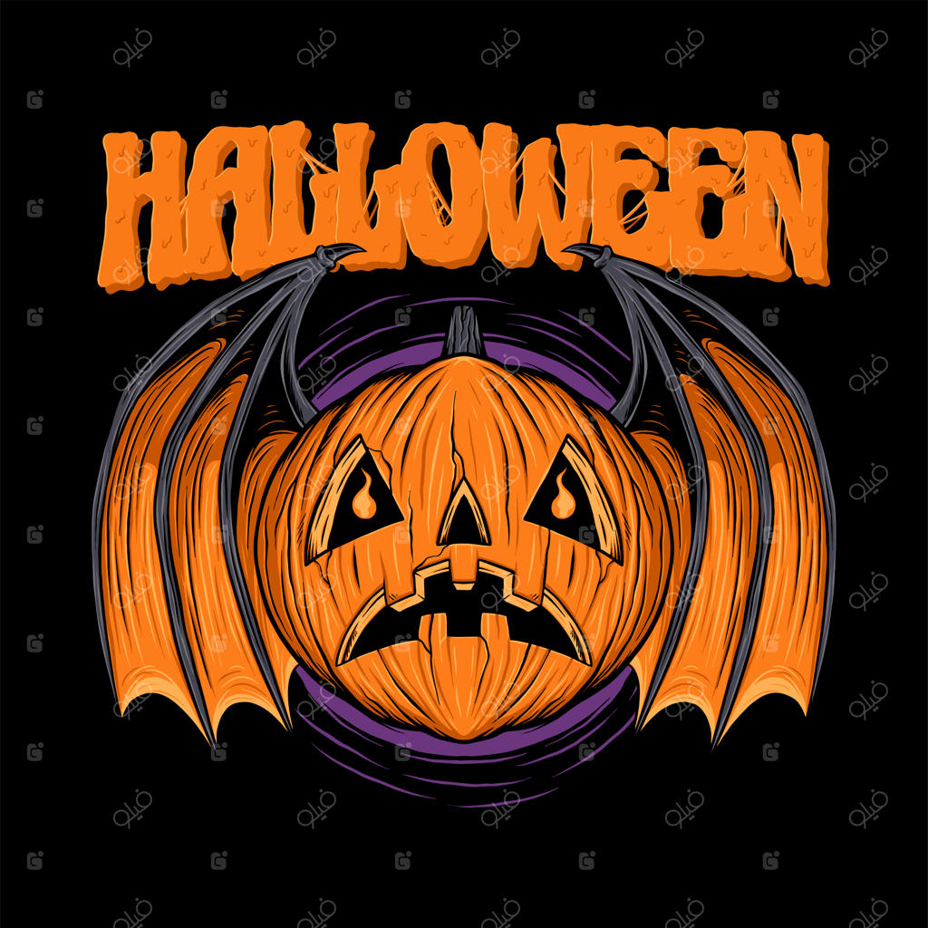 مجموعه تصویرسازی وکتور هالووین