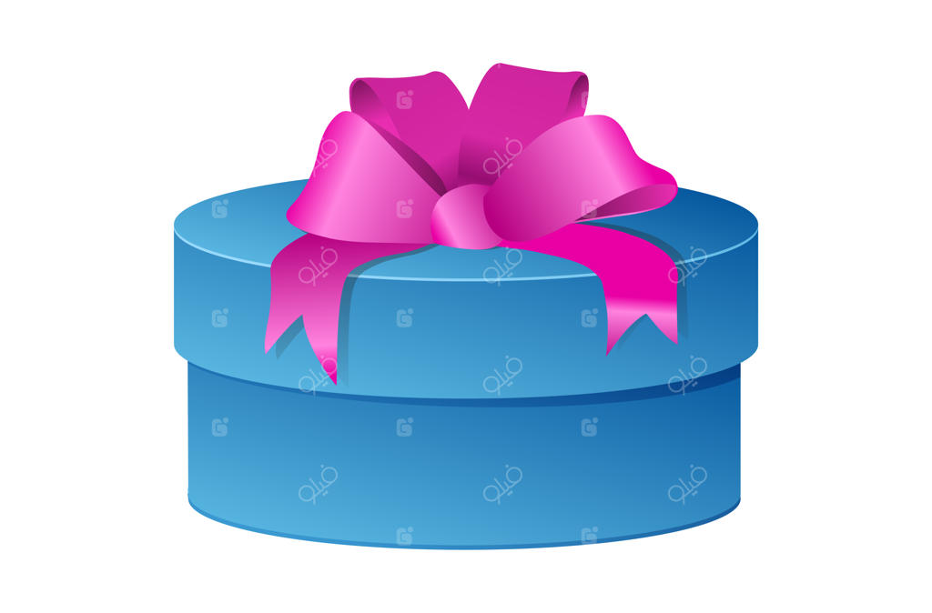 جعبه آبی هدیه