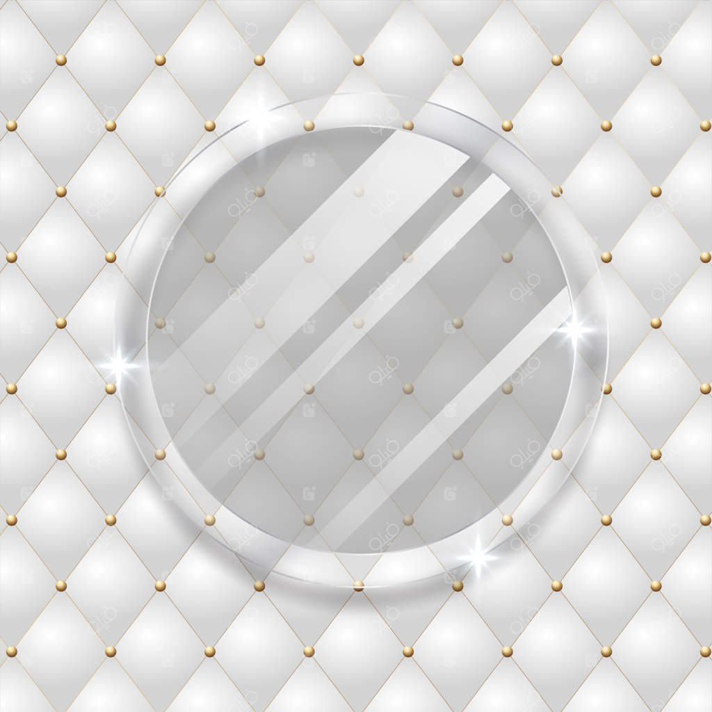 انتزاعی لوکس سفید با خطوط و سایه‌های طلایی