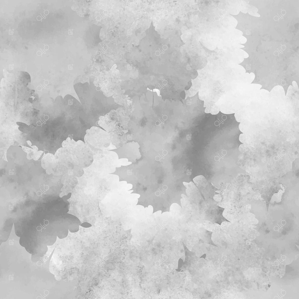 پترن یکپارچه برگ‌های پاییزی روی سنگفرش خیس