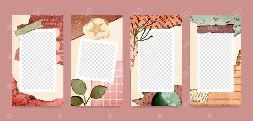 استوری‌های اینستاگرام کلاژ وینتیج