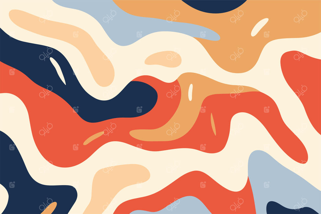 پوستر پس‌زمینه با الگوی انتزاعی