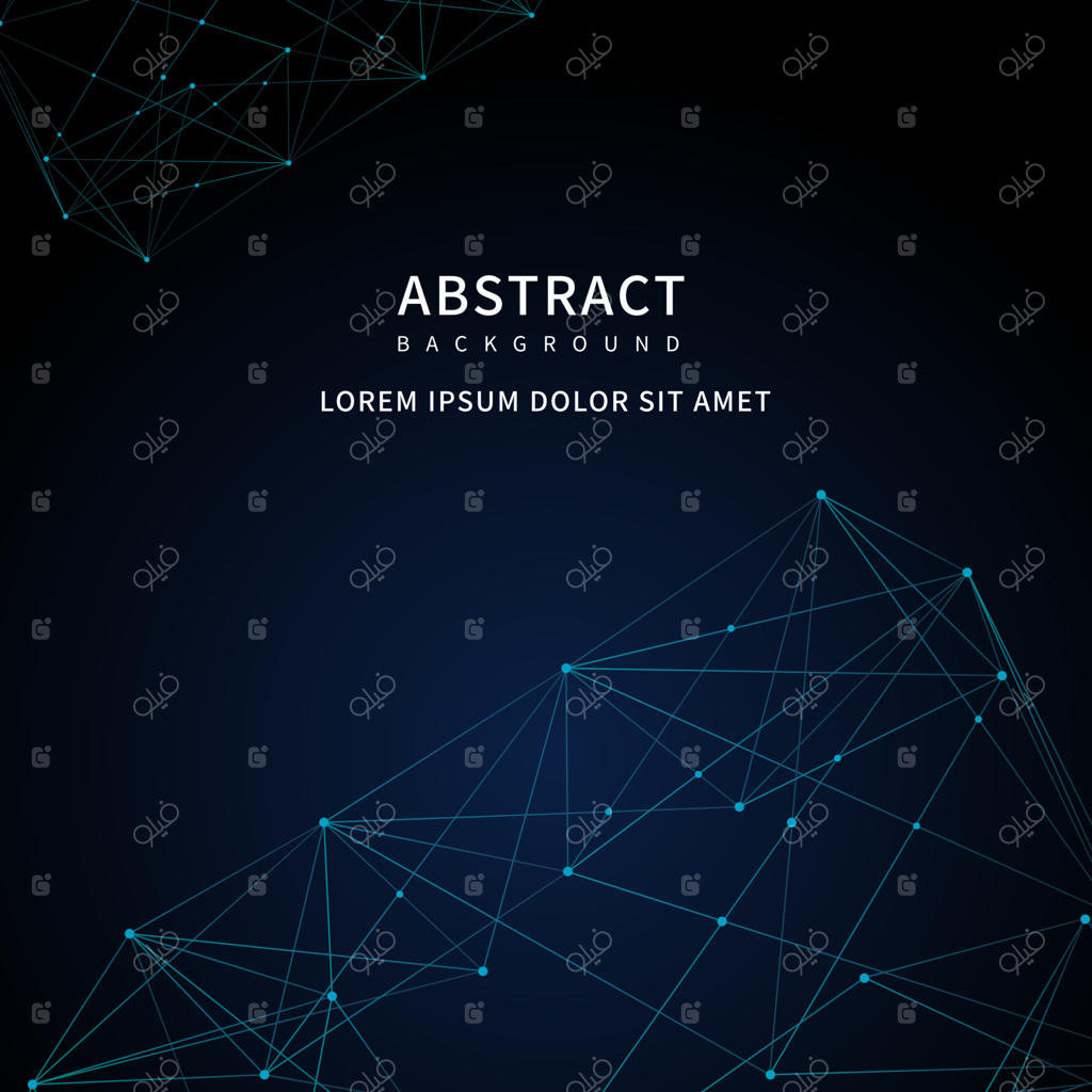 پس‌زمینه فناوری دیجیتال انتزاعی
