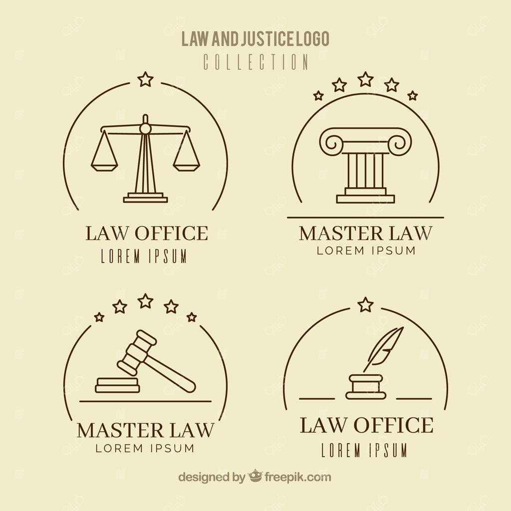 مجموعه لوگوهای حقوقی