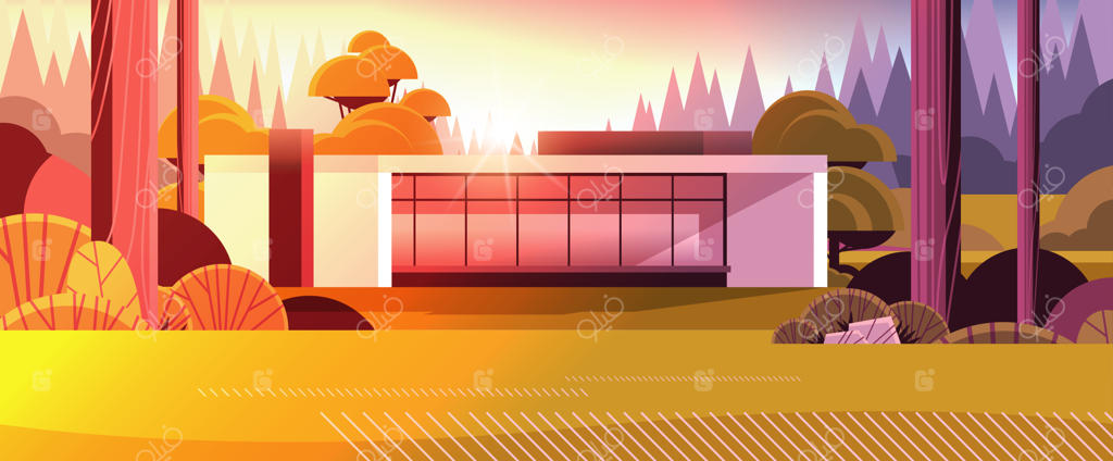 خانه مدرن از پانل‌های ساندویچی با پنجره‌های پانوراما: ساخت خانه‌ای سازگار با محیط زیست و مسکن مدولار