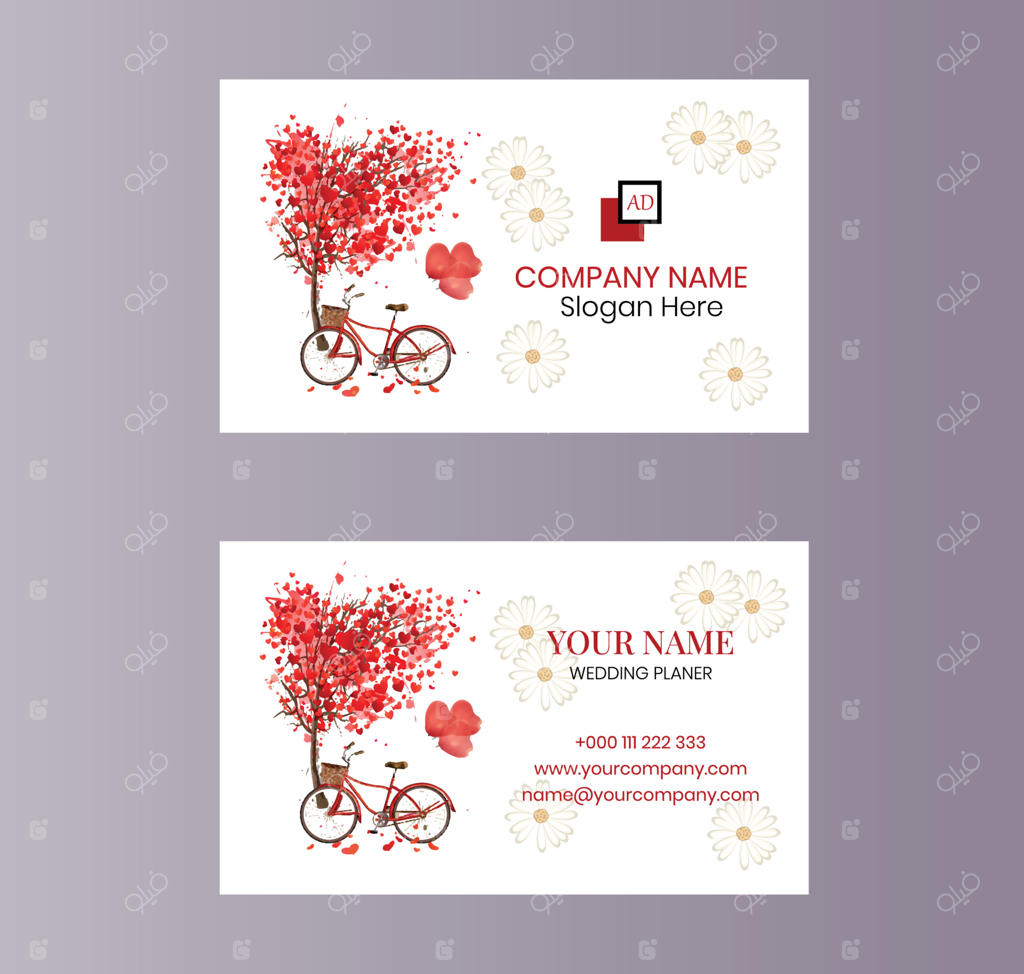 قالب طراحی کارت ویزیت شیک و مینیمال