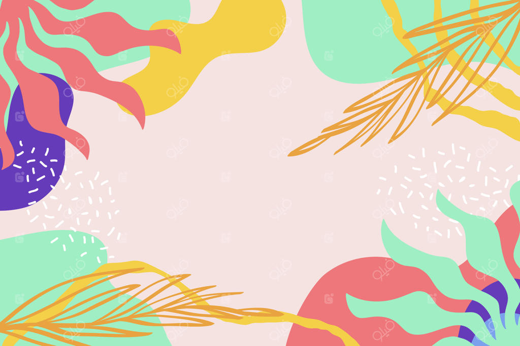 پس‌زمینه انتزاعی طرح دستی