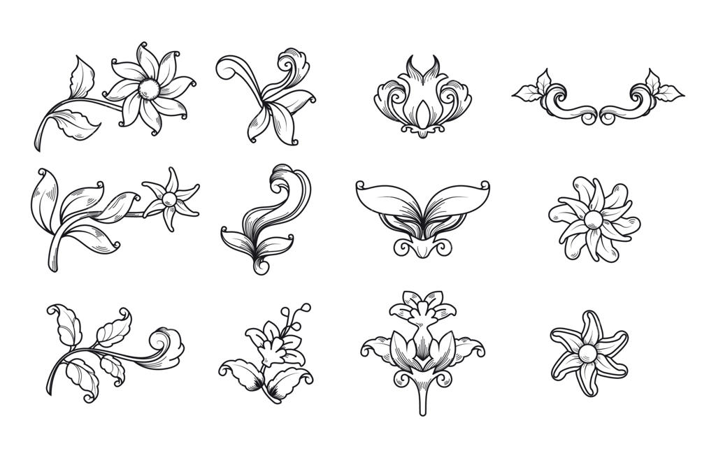 قاب کلاسیک ویکتوریایی باروک