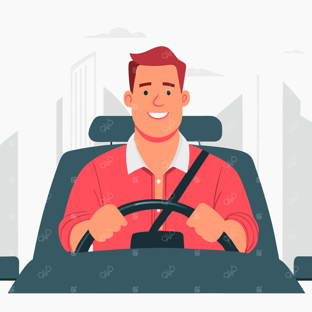 چشم‌انداز شهری آینده‌نگرانه با خودروهای خودران و فناوری پیشرفته