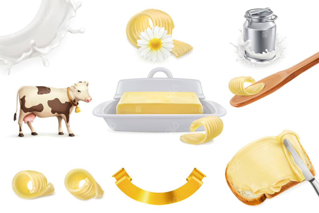 مزرعه شیر و کره: مجموعه‌ای واقعی