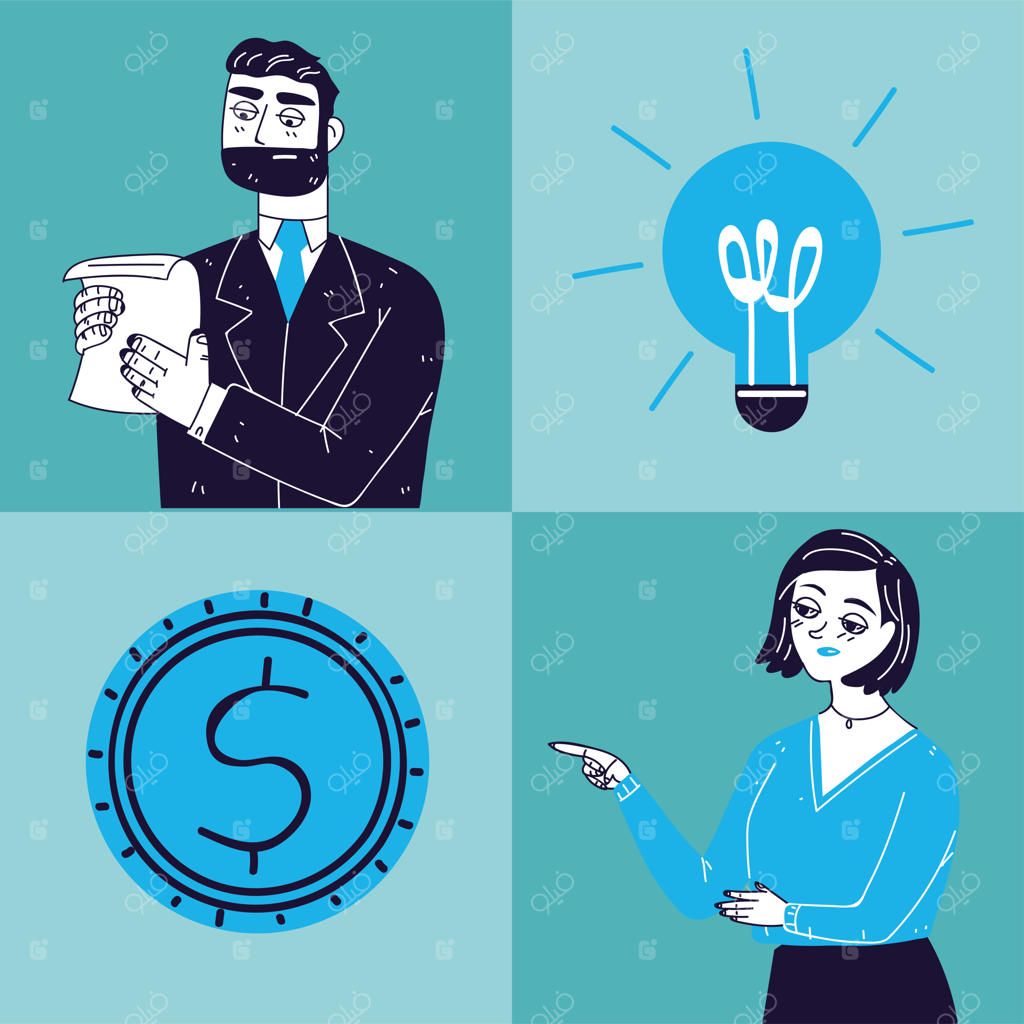 مجموعه‌ای از افراد کسب‌وکار