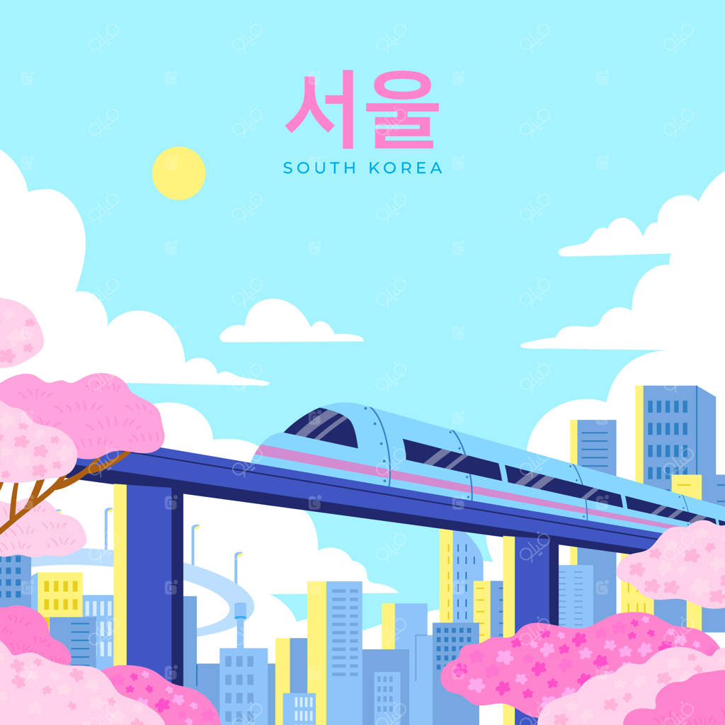 تصویرسازی دستی سئول