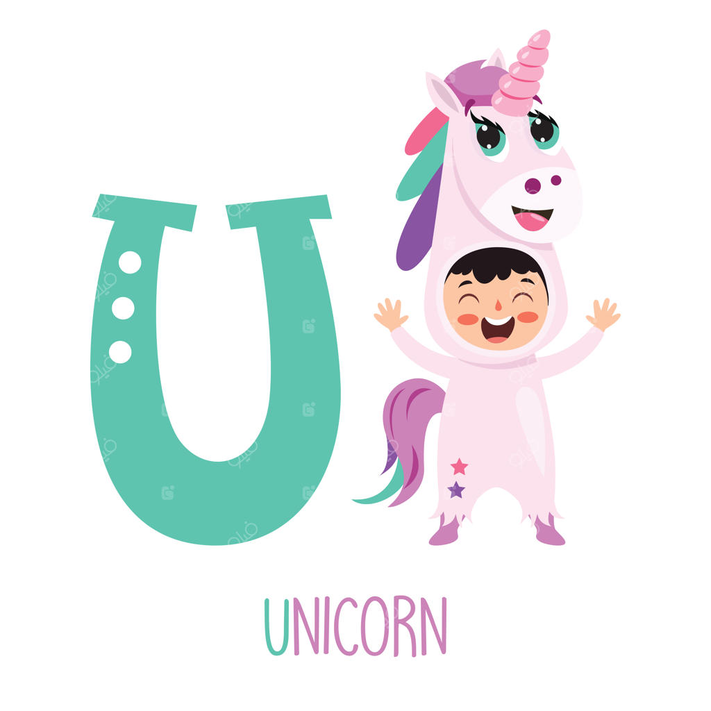 شخصیت در لباس حیوان به نمایش حرف الفبا می‌پردازد